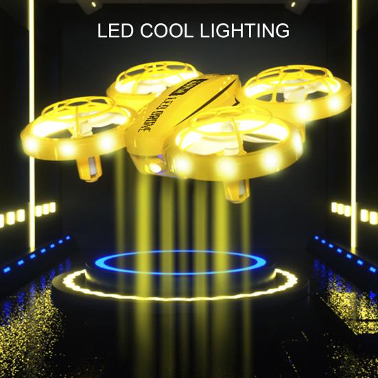 Kids Mini Drone Remote Control Colorful LED Quadcopter 360° Flip Children