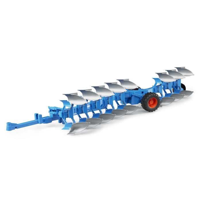 Charrue Réversible Lemken Vari-Titan - BRUDER - 72,5 cm - Réglable en Hauteur et Ajustable de Gauche à Droite