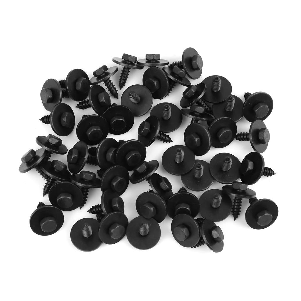 uxcell Screw Bolt Retainer Fender Liner Lower Cover Screw Compatible