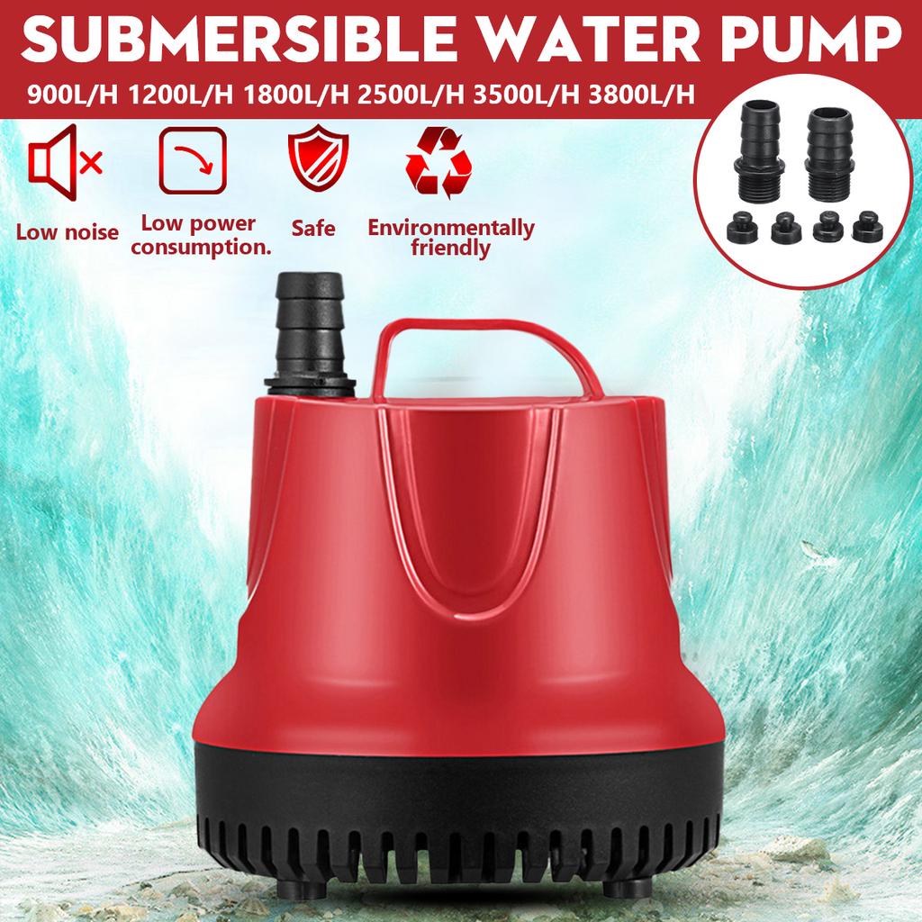 900-3800L//H 220-240V Submersible Water Pump Aquarium Fish Pond Tank Spout Marin