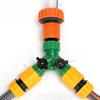ABS Plastic Construction 3-way Hose Splitter Inner Sealing Rings