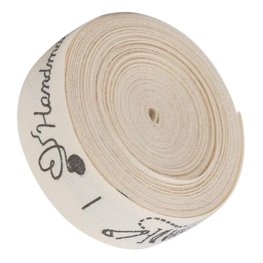 1pcs Fonts Printed Cotton Ribbon Tape 1.5cm Width Fabric Craft Ribbon DIY Sewing Ribbon  Packaging