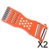 Vegetable , Ergonomic Kitchen Utensil, High-quality Grater for Versatile Use Red, 2 Pcs