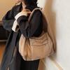 New Winter Corduroy Shoulder Bag Women Fashi Large Capacity Tote Handle Bag Comfortable and Versatile Texture Commuting Bag