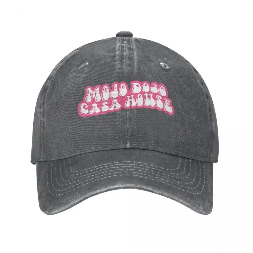 Ryan Gosling Mojo Dojo Casa House Men Women Baseball Cap Distressed Denim Hats Vintage Outdoor Running Golf Snapback Hat
