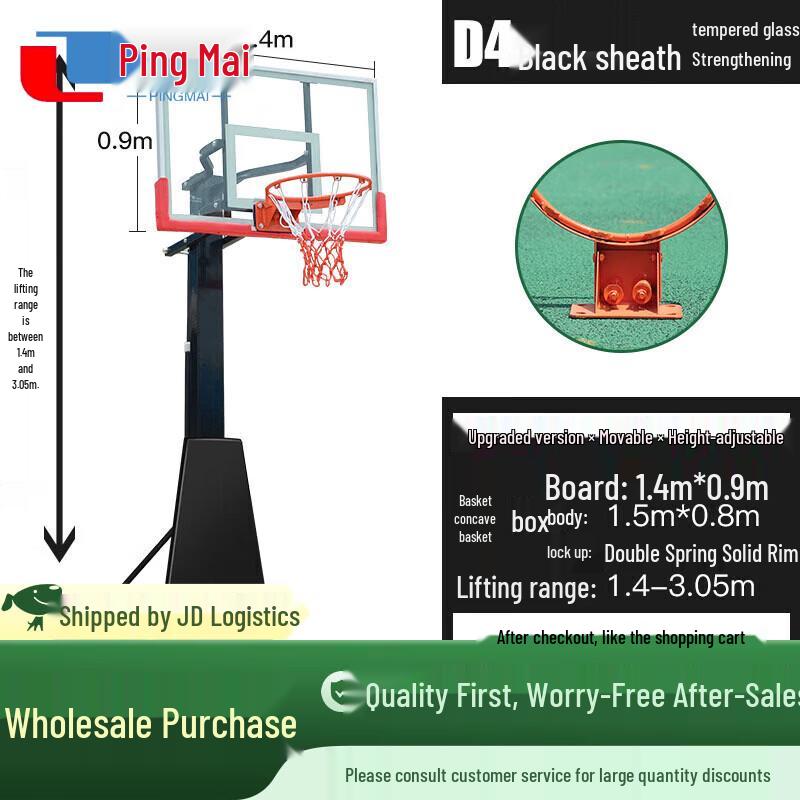 Pingmai Portable Basketball Hoop