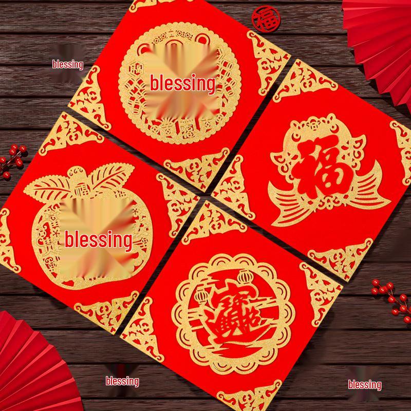 Vysoko kvalitná nálepka na vchodové dvere na Jarný festival 2026 „Rok koňa“