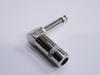 Mono Phone Plug, Switchcraft #226 Type, Angled, L-Shaped, for DIY Shielded Cables, Patch Cables, and More (Sold Individually, Standard Item)