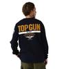 LONG SLEEVE T-SHIRT TOPGUN Navy M