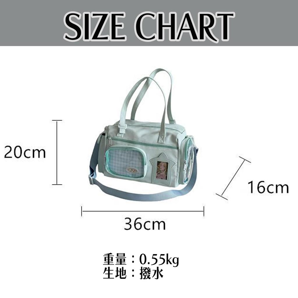 Ita Travel Large Clear Plush Card Lavender G-Trigger Bag, Capacity, Adult, Bag, Storage, Transparent, [Used]