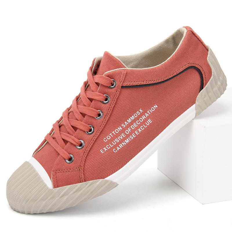2024 New Men's High Quality Canvas Shoes Classic Versatile Youth Fashion Breathable Lightweight Low Top Casual Sports Shoes