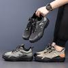 Fashion Lightweight Walking Sneakers Breathable Casual Sports Shoes for Men 2025 Men's Mesh Lace-Up Running Shoes Luxury Brand Men Flats