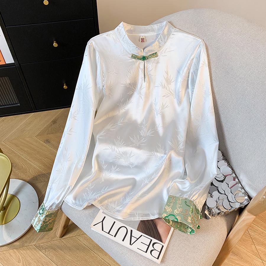 

Премиальный ретро китайский кардиган-жилет с вышивкой и пуговицами-лягушками для женщин L