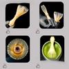 Resin Matcha Green Tea Brushes Matcha Whisk Chasen Brush Tools Matcha Green Tea Powder Whisk Tea Ceremony Brush Matcha Stirrer