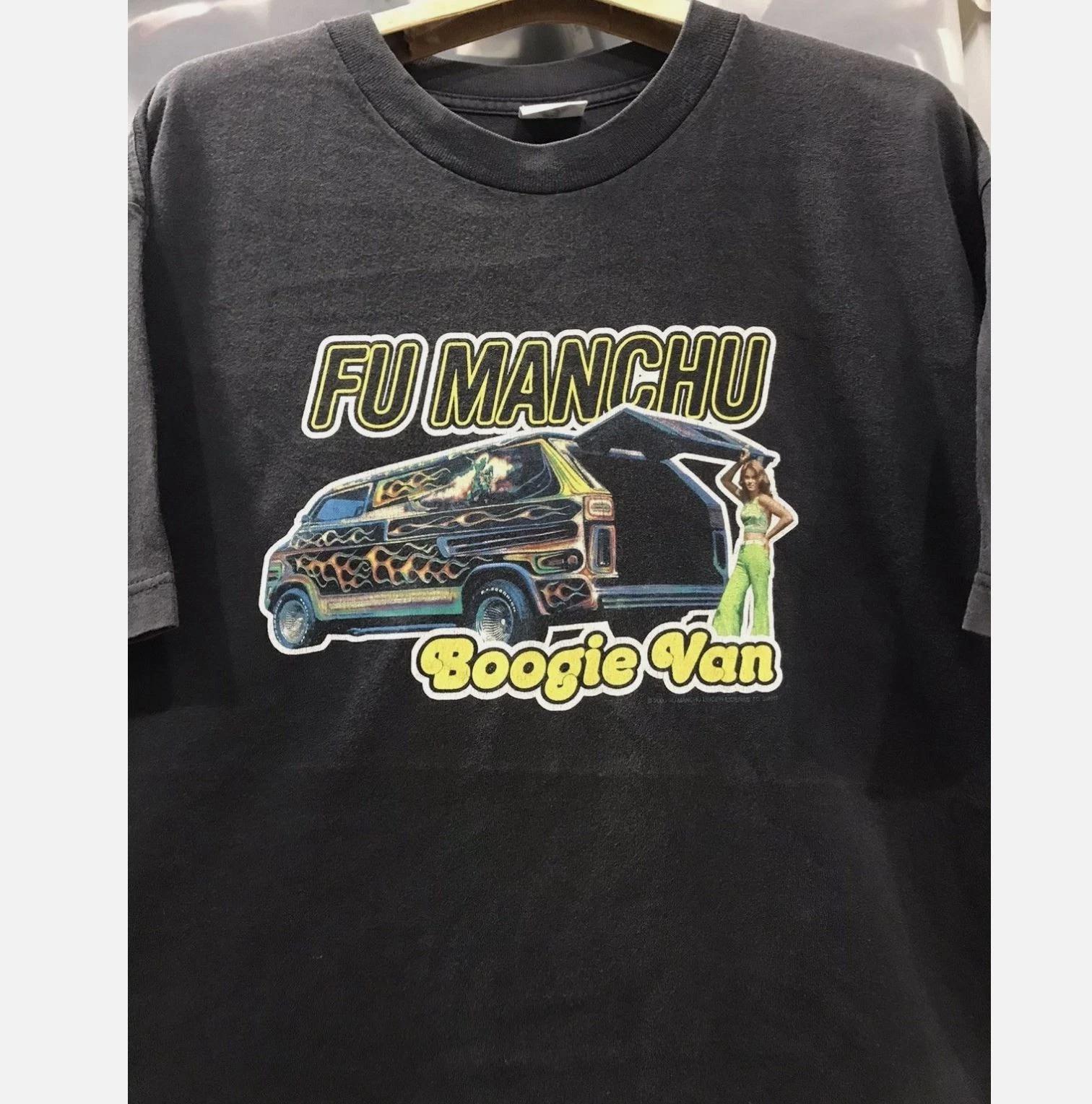

Vintage Fu Manchu Rock Stone Band 100% Cotton T-shirt Mens Womens Tees Top 2XL