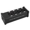 4 Channel XLR 6.5 Combo Transmitter Sound Transmissing Converter with Common Ground Interference Isolation