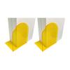 Acrylic Bookends for Shelves Acrylic Bookends Set Heavy Duty Decorative Book Holders Transparent Shelf for Books for Bookshelves