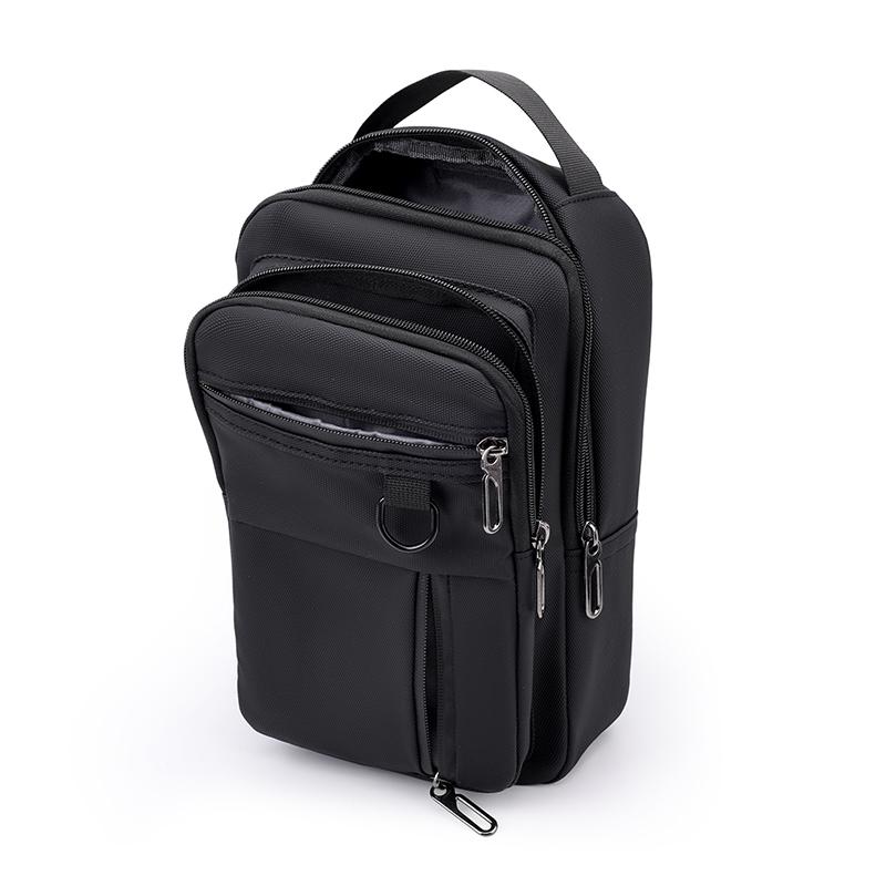 Men's Chest Bag Nylon Bag Large Capacity Shoulder Crossbody Bag