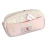 Minimalist Pudding Color Pencil Case With Large Capacity For Students And Girls