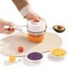 316 Baby-Nahrungsmacher: Leicht zu reinigender Glas-Food-Processor mit mehreren Mahlscheiben für Pürees.