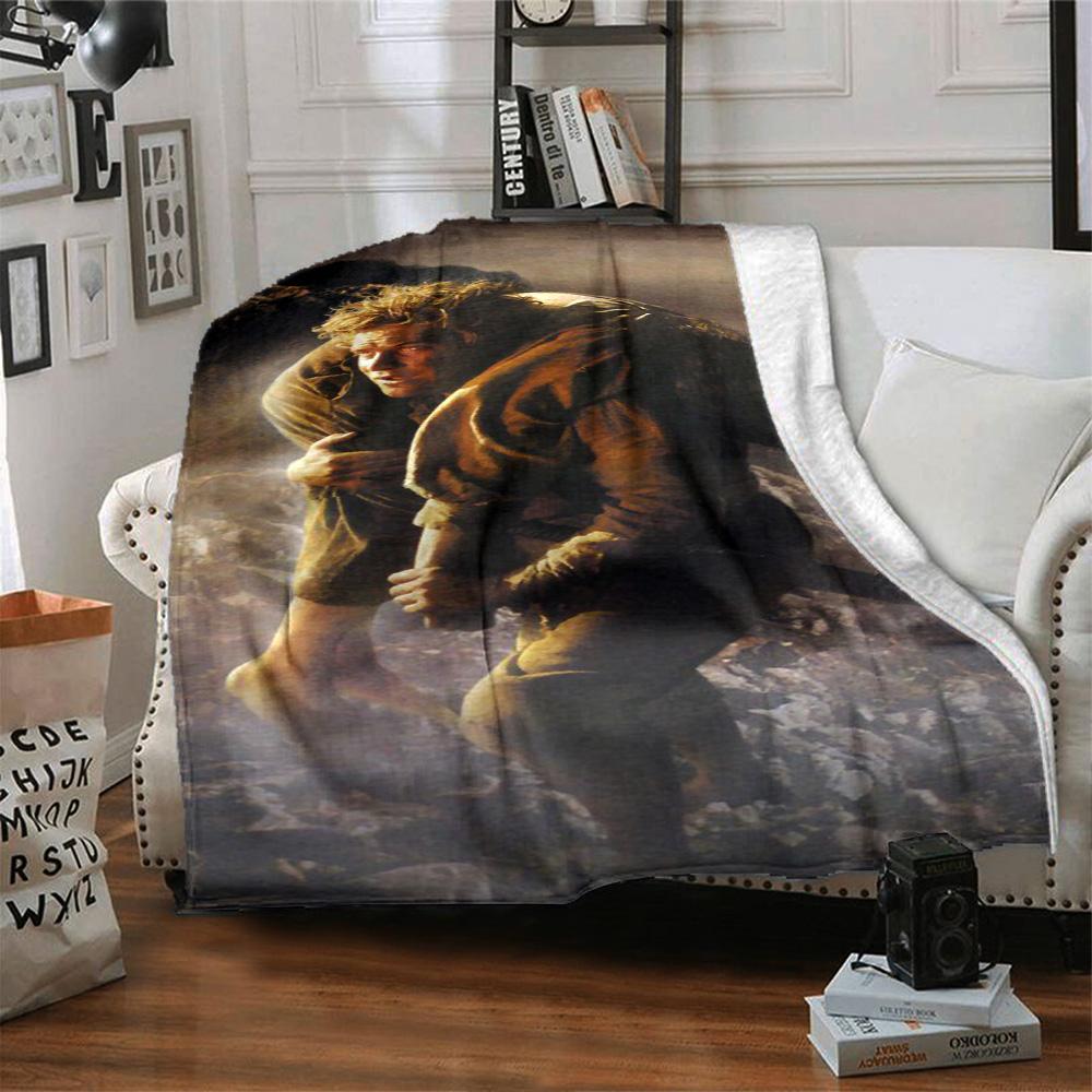 Lord Rings Blanket Warmthful Decor Suitable for Office Livingroom Couch for All Seasons Warmthful Decor Suitable for Gifting Relatives and Friends