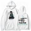 Anime Demon Slayer Muichiro Tokito Hoodie Character Double Sided Print Unisex Autumn Casual Pullover Sweatshirt