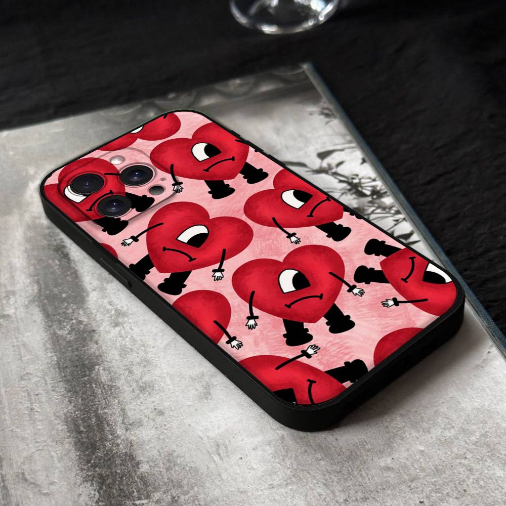 Perreo-Sola-Bad Bunny Maluma Phone Case For IPhone 17 16,15,14,13,12,11 Plus,Pro,Max,XR,XS,X,7,8 Plus,Mini Black Silicone Soft