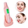 Digital LCD Display Precision Skin Sensor Tester Facial Moisture Water Oil Analyzer Pink