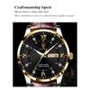 POEDAGAR Casual High Quality Men Watch Waterproof Luminous Leather Original Wristwatch Quartz Business Watches for Men Reloj