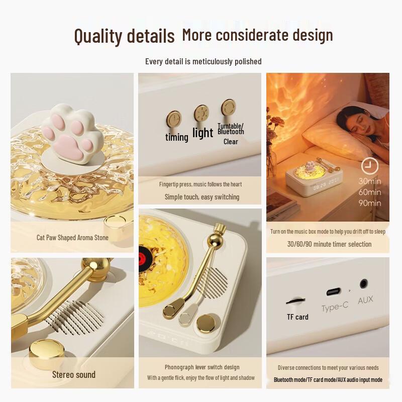 Lenovo B06 Smart Sleep Speaker with Aroma & Ambient Light CN plug (adapter included)