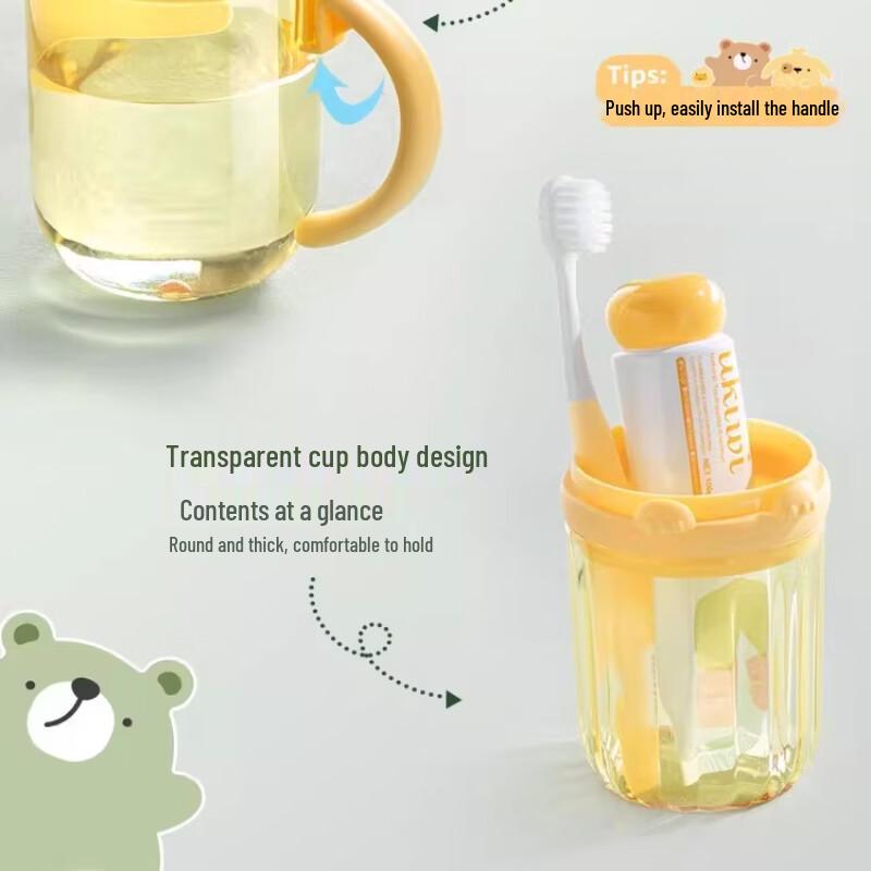 Portable Travel Toothbrush Holder & Rinse Cup