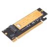 M.2 to PCIE3.0 Adapter 8GB S Speed PCIE X16 Slot Free Expansion 2280 2260 2242 2230 with Heat Emission Hole for Windows