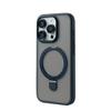Applicable To iPhone17 Matte Magnetic Suction Bracket Mobile Phone Case Apple 15Pro with Lens Film Protective Case 18
