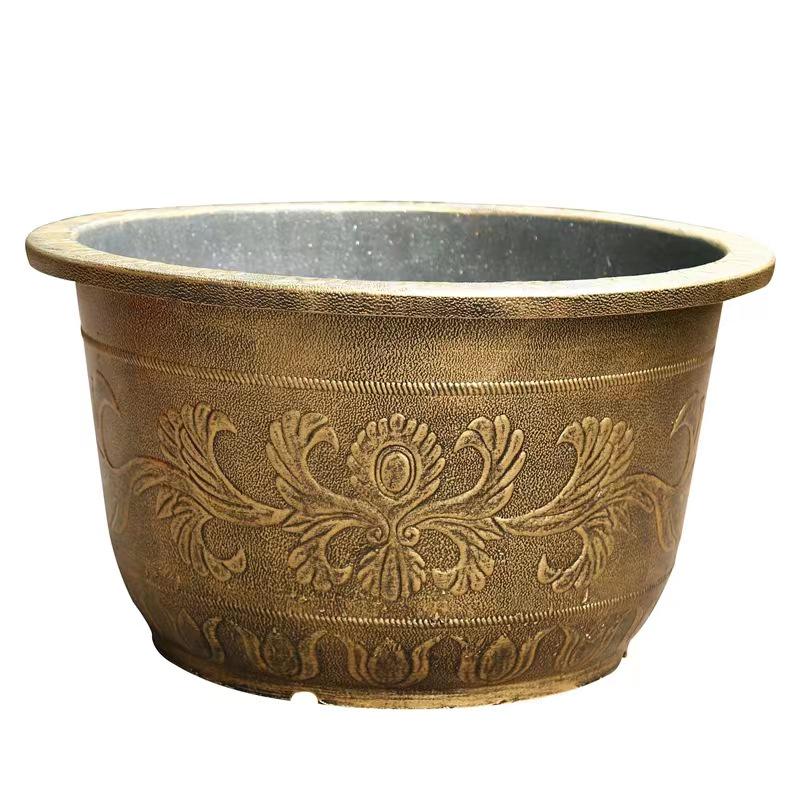 Extra Large Outdoor Plastic Flower Pot for Trees, Water Lilies, or Lotus Flowers