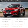 Car Door Handle Cover Trim for Renault Kadjar 2015~ 2016 2017 2018 ABS Chrome Cover Protector Styling Car Accessories Goods