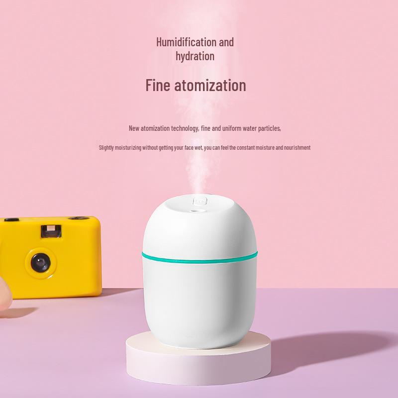220ml Portable USB Color Egg Humidifier for Home or Bedroom