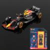 Burago 1:64 Serie di Carte da Appendere 2025 F1 Modello Auto in Lega Formula Racing Giocattolo Die Cast SF25 RB21 W16 MCL39
