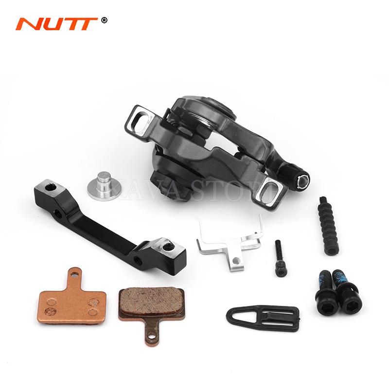 NUTT DA6S Horský Kolo Dvoupístkový Třmen Kotoučové Brzdy 160mm Kotouč Mechanické Tažení Lankem Kotoučová Brzda Skútr Díly na Kolo