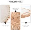 1Set Premium Natural Wicker Woven Bread Basket for Kitchen Bakery Fruit Snack Storage Decorative Food Serving Container