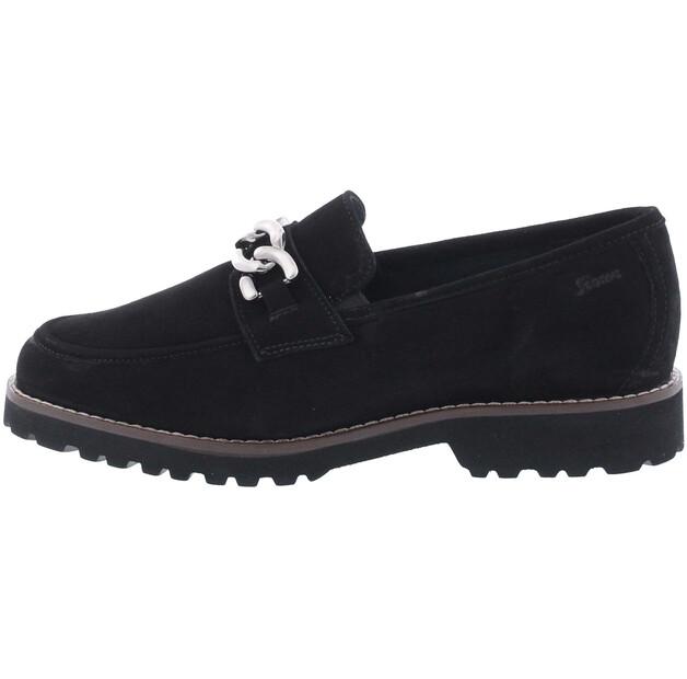 

Женские слипоны Sioux Meredith mokassin чёрные 38 ½