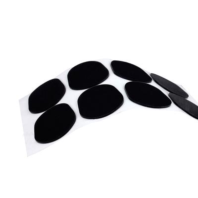 Wind Instrument Accessories 8pcs Alto Tenor Saxophone Clarinet Mouthpiece Cushions Patches Pads Black 0.8mm Thickness