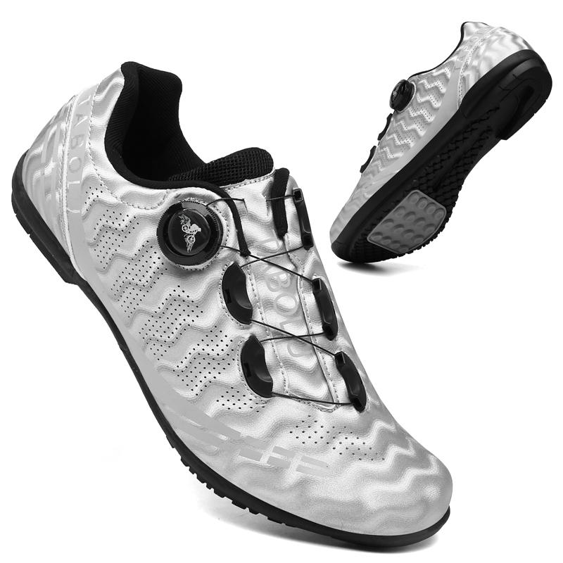 Vendita calda Scarpe da MTB Ciclismo Speed Sneakers Stivali da ciclismo da uomo Flat Road Scarpe da ciclismo Pedali a clip Spd Mountain Bike Sneakers