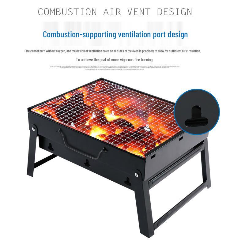 Yiluda MAX Black Steel Charcoal Grill