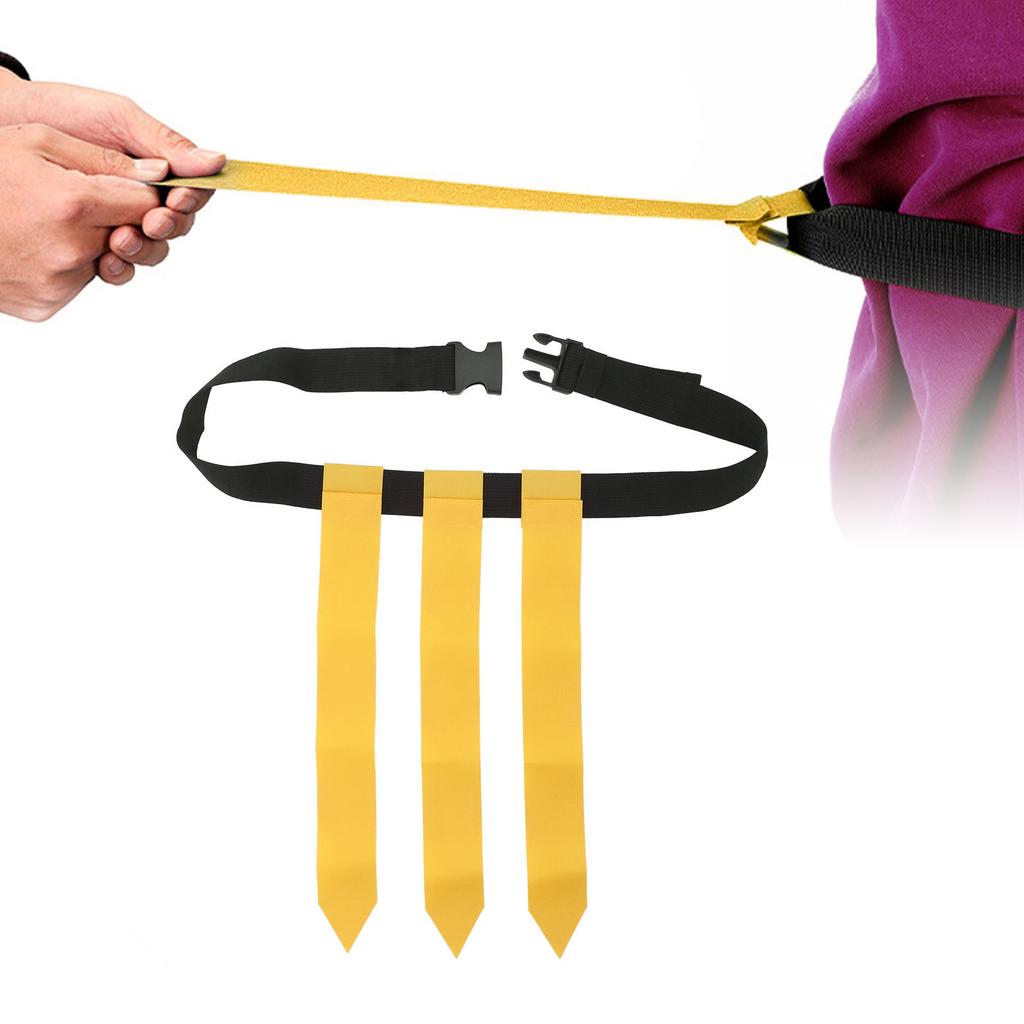 Outdoor Sports Flag Football Belts   1 Belt 3 Flags for Kids Youth Adults Training Games Activities