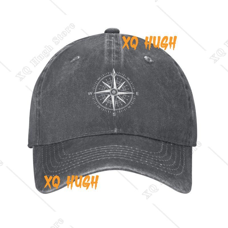 Custom Nautical Compass Baseball Cap Adult Captain Anchor Boat Adjustable Dad Hat for Men Women Outdoor Snapback Hats
