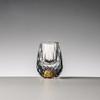 15ml Gold Foil Glass Tea Cup Luxury Double Bottom Crystal Glass Cup Sake Shochu Glass Cup Vodka Glass Cup Bar Accessory