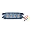 Lampa Ostrzegawcza Led 12W Stroboskopowaz, Homologacja Ece R65 - 15 Trybów Pomarańczowa