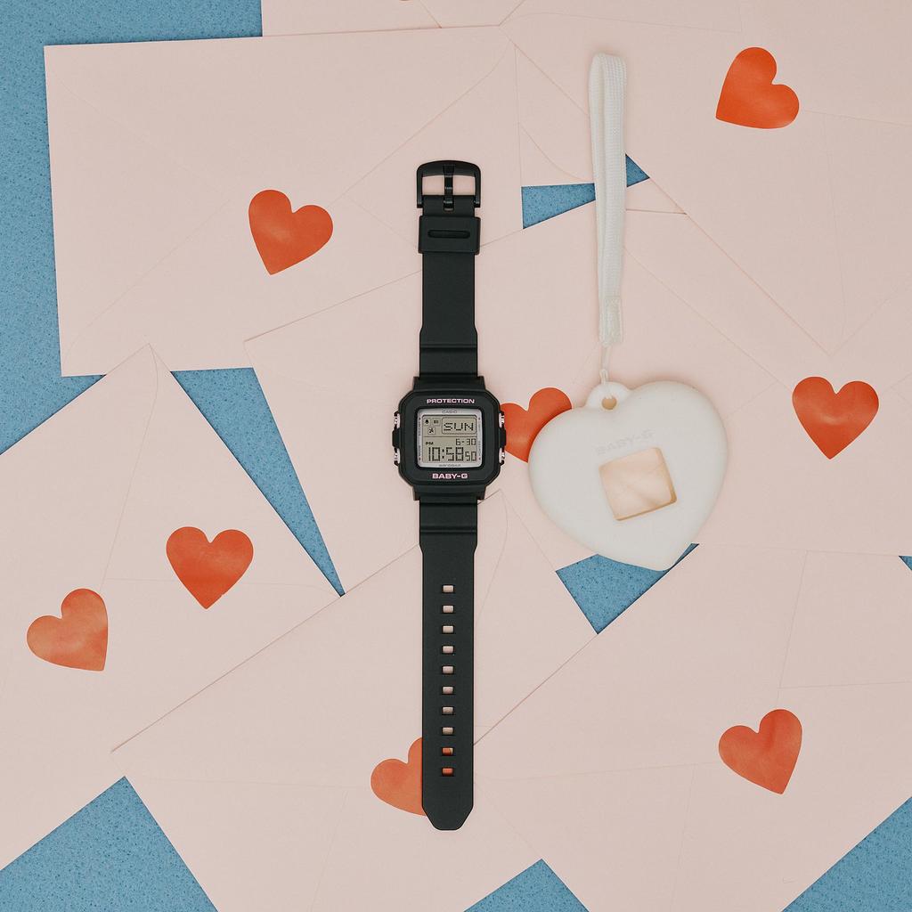 Casio Schwarze Uhr BABY-G+PLUS BGD-10KH-1JR Damen