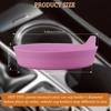 4 Stück Rutschfeste Auto-Untersetzer Universal Auto Getränkehalter Matte Silikon Hitzebeständig und Wasserdicht Auto Innenraumzubehör