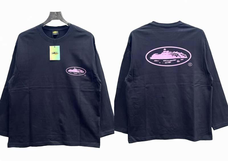 Skull Island Unisex Farbblock Buchstabenprint Raglan Langarm T-Shirt